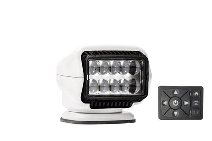 Golight Stryker ST LED Lights with HardWired Dash Mount Control.