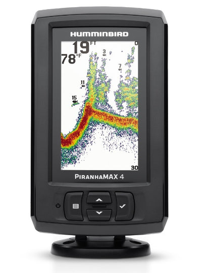 Humminbird Piranhamax 4 Series – Compact, Powerful Fishfinders.