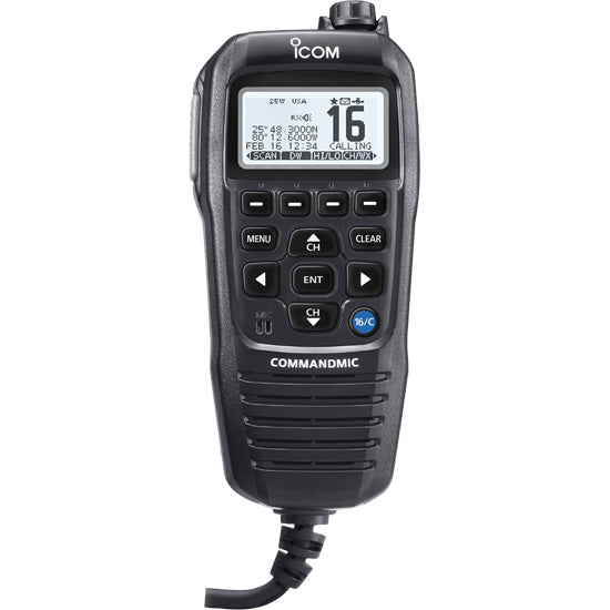 Icom HM195 Command Mic IV Second Station Remote Control Microphones Series.