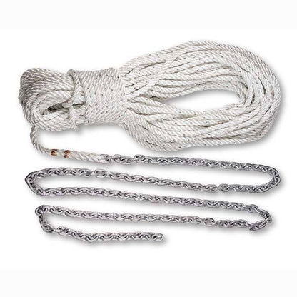 Lewmar 3-Strand Nylon Anchor Rodes with G4 Chain Series.
