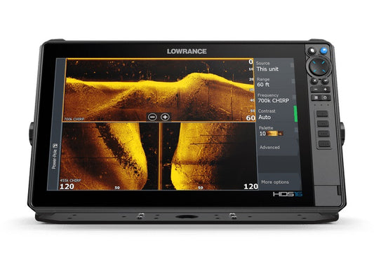 Lowrance HDS Pro Series MFD Transducer & C-Map US & Canada Active Imaging HD 3In1.