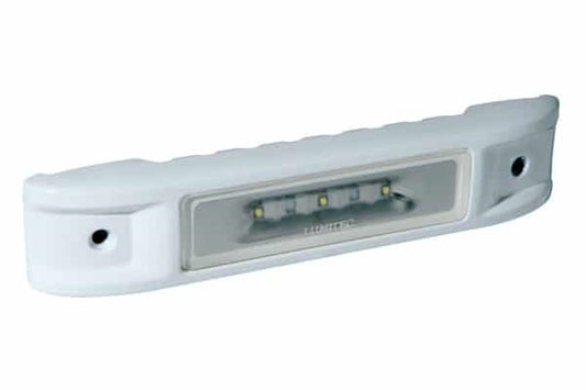 Lumitec Ibiza Utility/Engine Room Light 12v White Finish LED Series.
