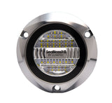 Lumitec Seablaze X2 LED Surface Mount Polished Housing 12/24v.