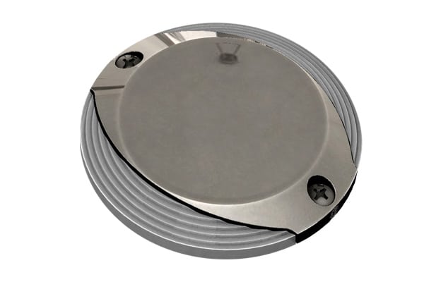 Lumitec Scallop Pathway Light Warm White 10-30vDC.