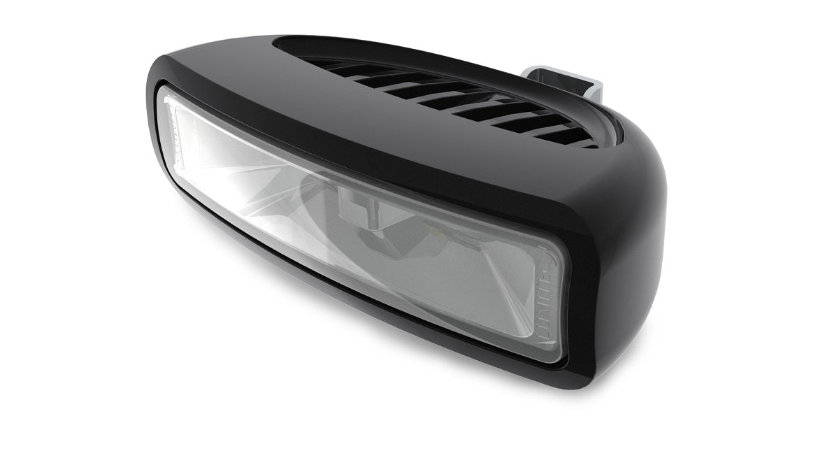 Lumitec Caprera3 Flood Light LED Dimmable Bracket Mount Black Housing 12/24v.