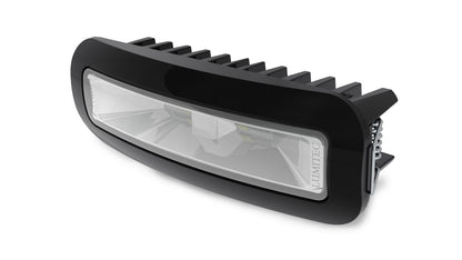 Lumitec Capri3 Flood Light LED Dimmable Flush Mount Black Housing 12/24v.