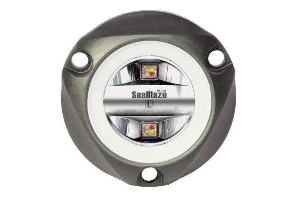 Lumitec Mini Spectrum RGBW LED Underwater Light Anodized Aluminum 12/24v.