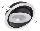 Lumitec Positionable Mirage Down Light Warm White White Finish