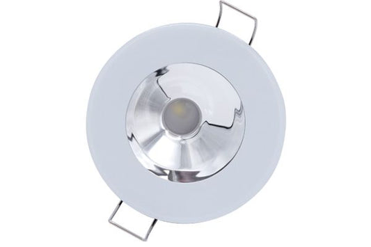 Lumitec Illusion Down Light Cool White Spectrum LED White Mirror Reflector 10-30v