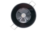 Lumitec Illusion Down Light White LED Non-Dimming Black Reflector 10-30v