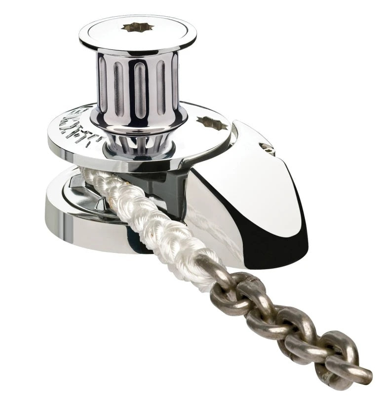 Maxwell RC Vertical 12v Windlass with Capstan With Chain & Line.