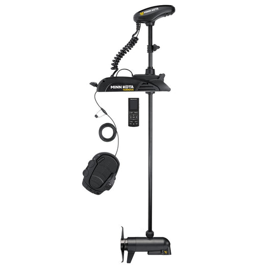 Minn Kota Terrova Combo 112 lb Thrust Trolling Motors MDI Wireless Remote and Foot Pedal.