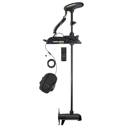 Minn Kota Terrova Combo 80 lbs Trolling Motors DSC Wireless Remote and Foot Pedal Series.