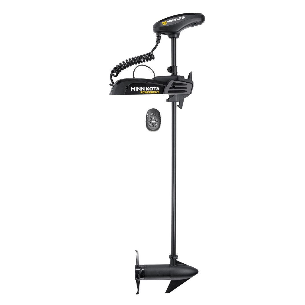 Minn Kota Powerdrive 55 lbs 54in 12V Trolling Motor Series With Micro Remote.