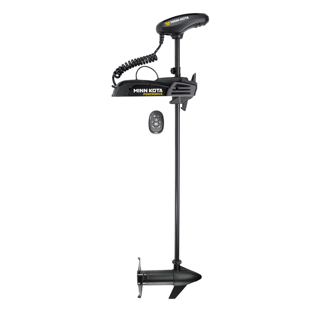 Minn Kota Powerdrive 55 lbs 54in 12V Trolling Motor Series With Micro Remote.