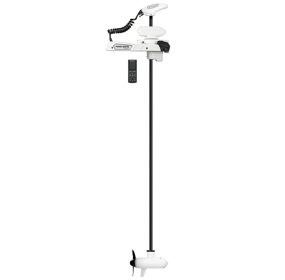 Minn Kota Riptide Instinct Quest 90/115 lb Thrust 24/36v Wireless Remote- White.