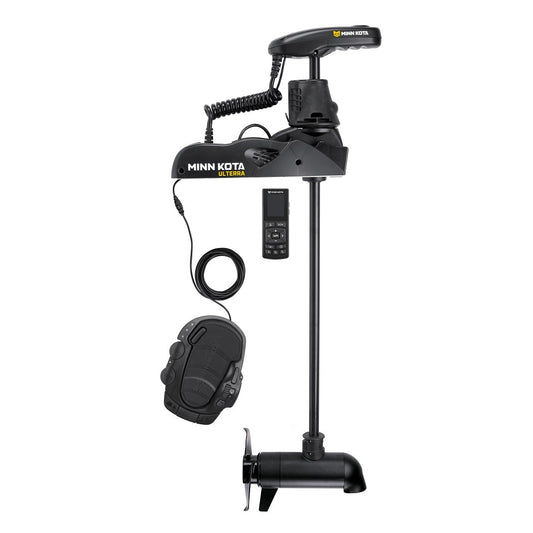 Minn Kota Ulterra 112 Trolling Motors 60in Shaft Wireless Remote.