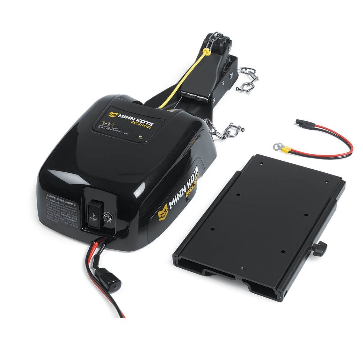 Minn Kota Deckhand 40 Anchoring Systems.