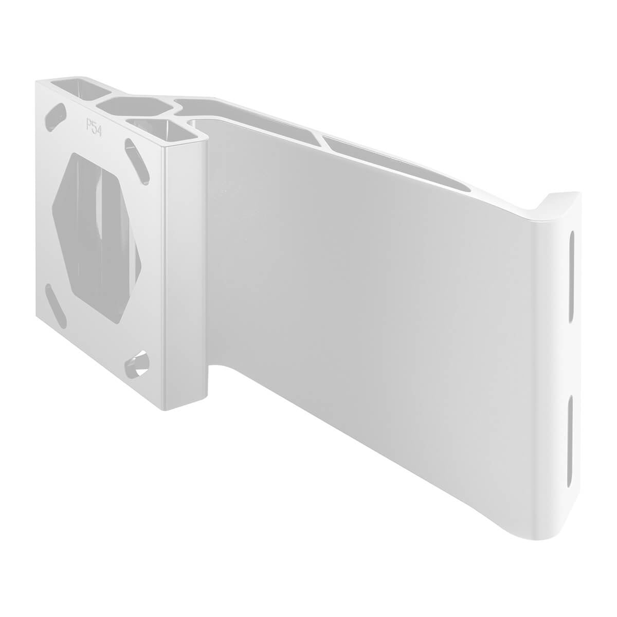 Minn Kota Jack Plate Adapter Brackets for Raptor Starboard & Port 5in Setback 4in Rise (White).