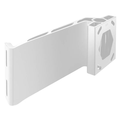 Minn Kota Jack Plate Adapter Brackets for Raptor Starboard & Port 8in Setback 6in Rise (White).