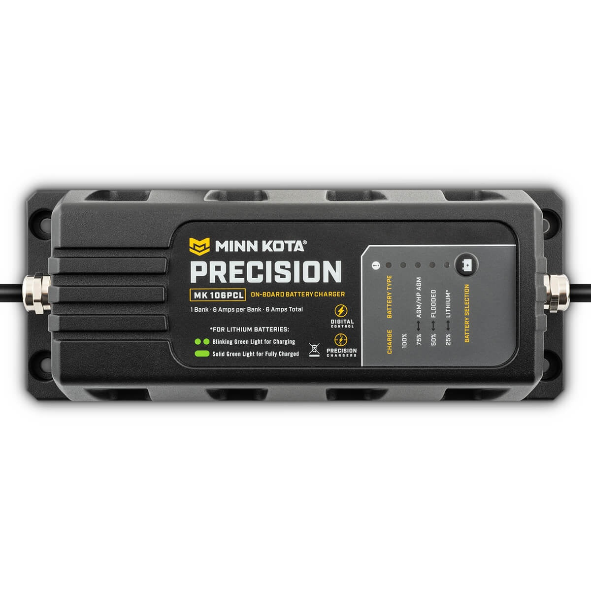Minn Kota Precision  On-Board  Charger (PCL Series) 6AMPS.