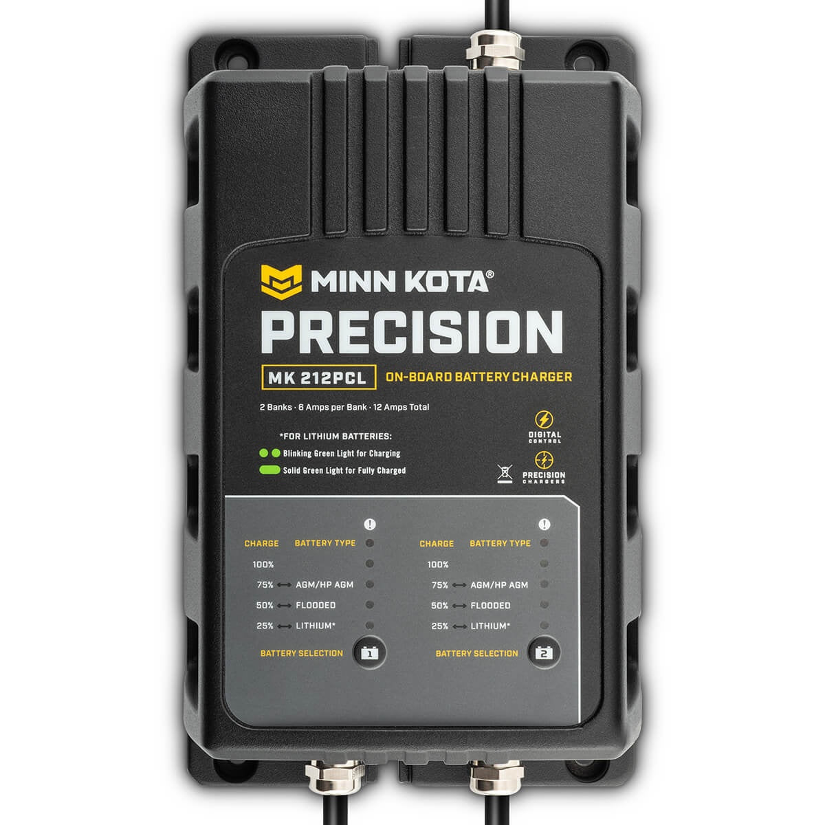 Minn Kota Precision  On-Board  Charger (PCL Series) 6AMPS.