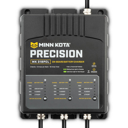 Minn Kota Precision  On-Board  Charger (PCL Series) 6AMPS.