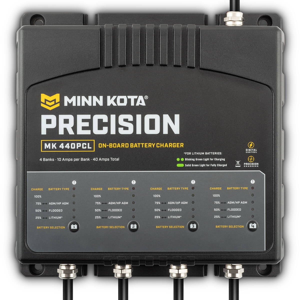 Minn Kota Precision On-Board Charger (PCL Series) 10 Amps.