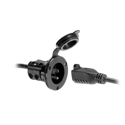 Minn Kota MKR-21 AC Power Port (Black).