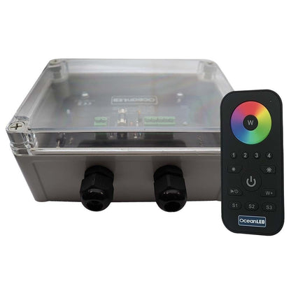 OceanLED OceanDMX RC Series with Remote Controls.