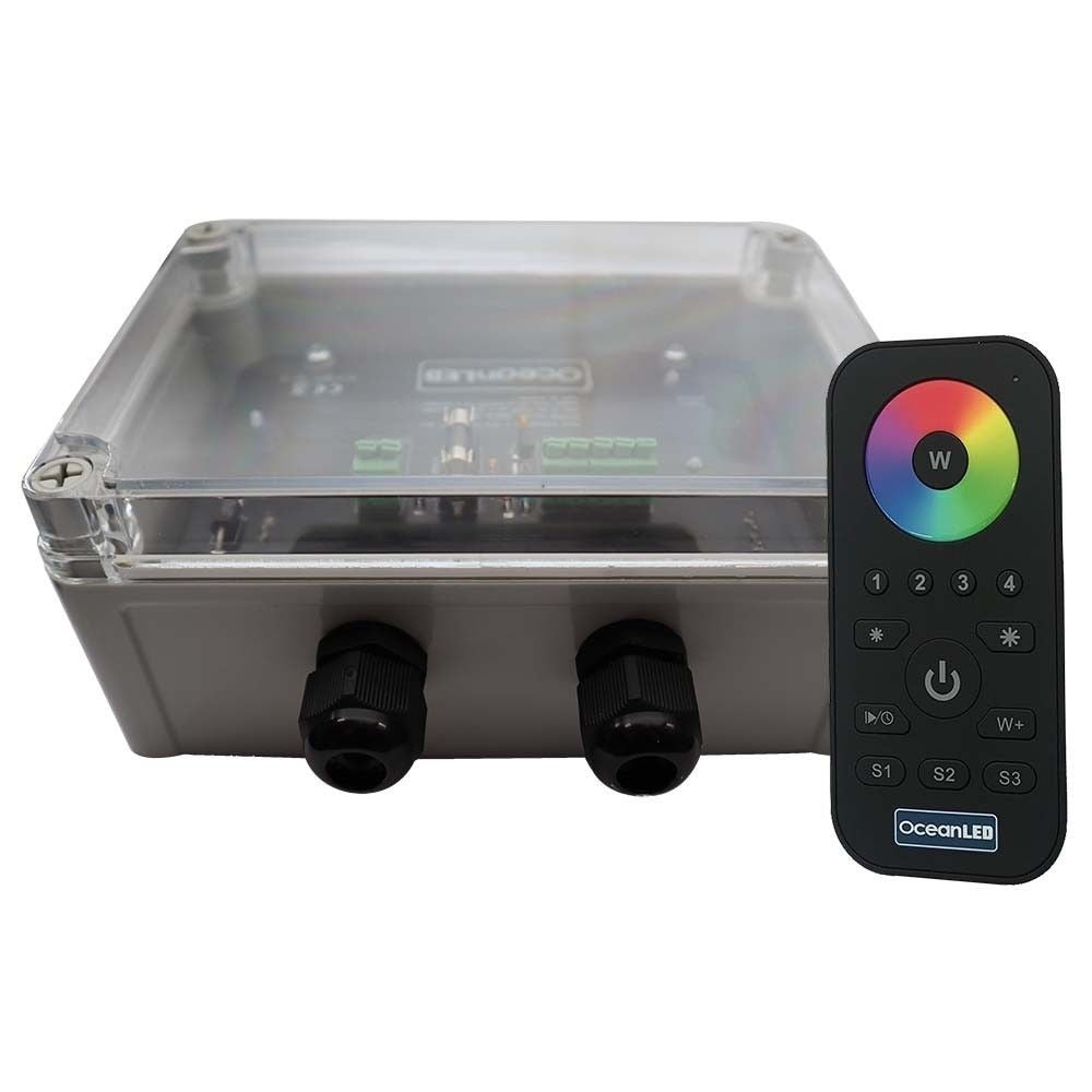 OceanLED OceanDMX RC Series with Remote Controls.
