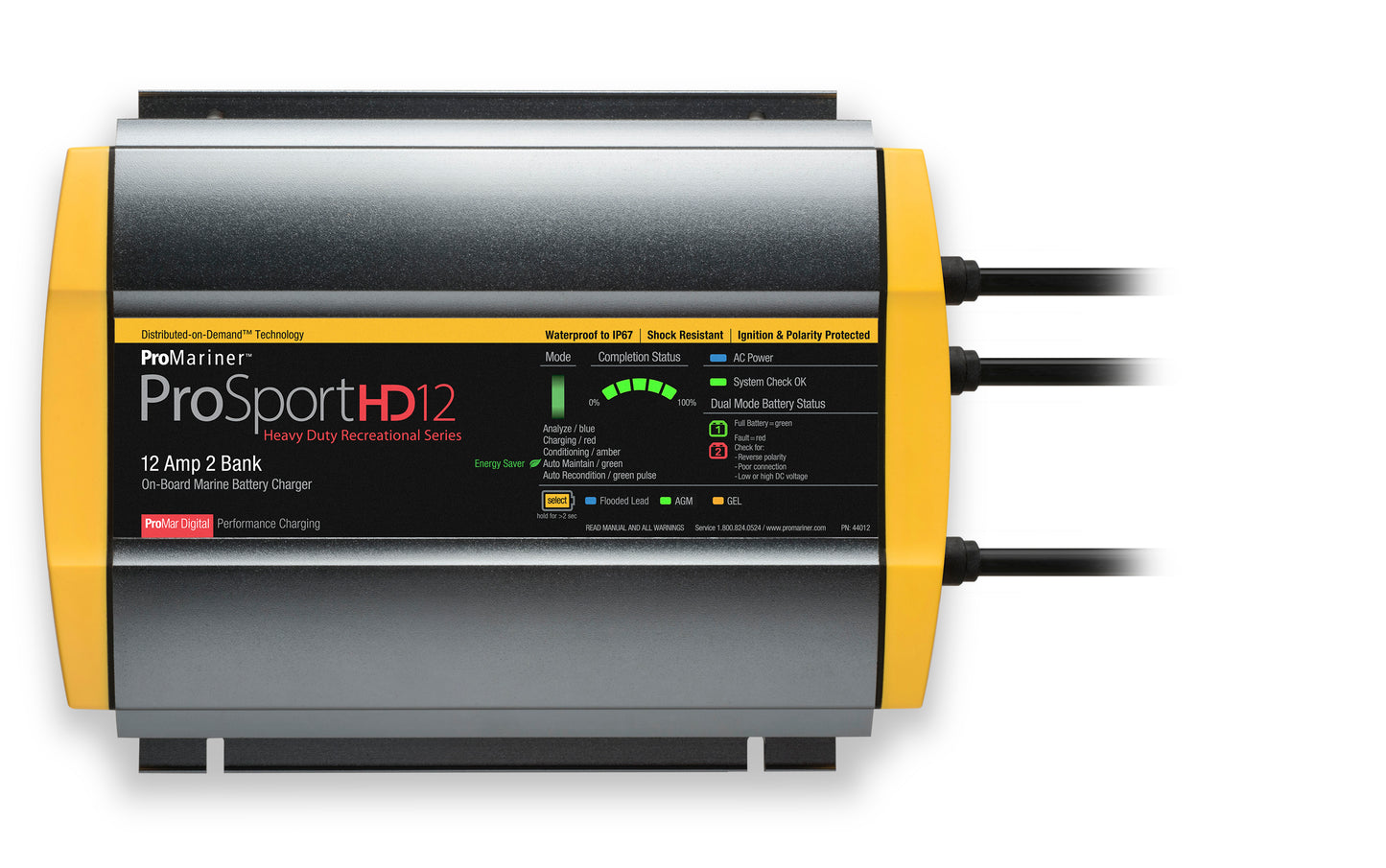 ProMariner ProSport HD Gen4 Battery Chargers.
