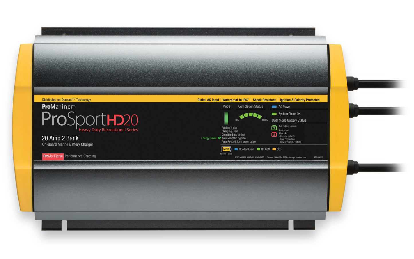 ProMariner ProSport HD Gen4 Battery Chargers.