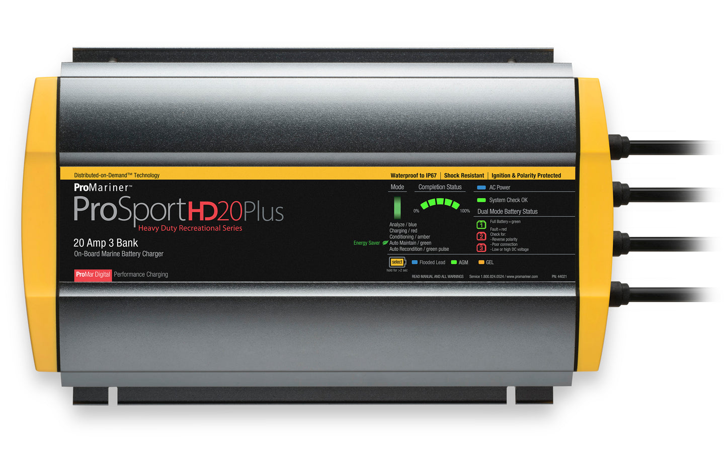 ProMariner ProSport HD Gen4 Battery Chargers.