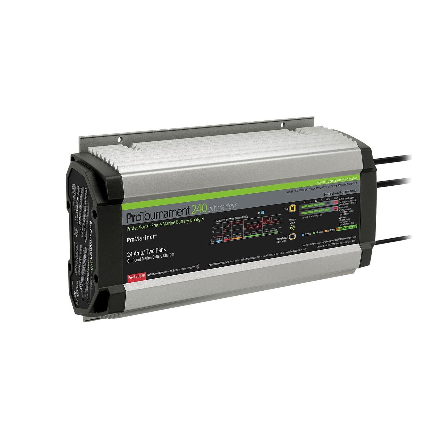 ProMariner ProTournament Elite 3 Series Battery Chargers.