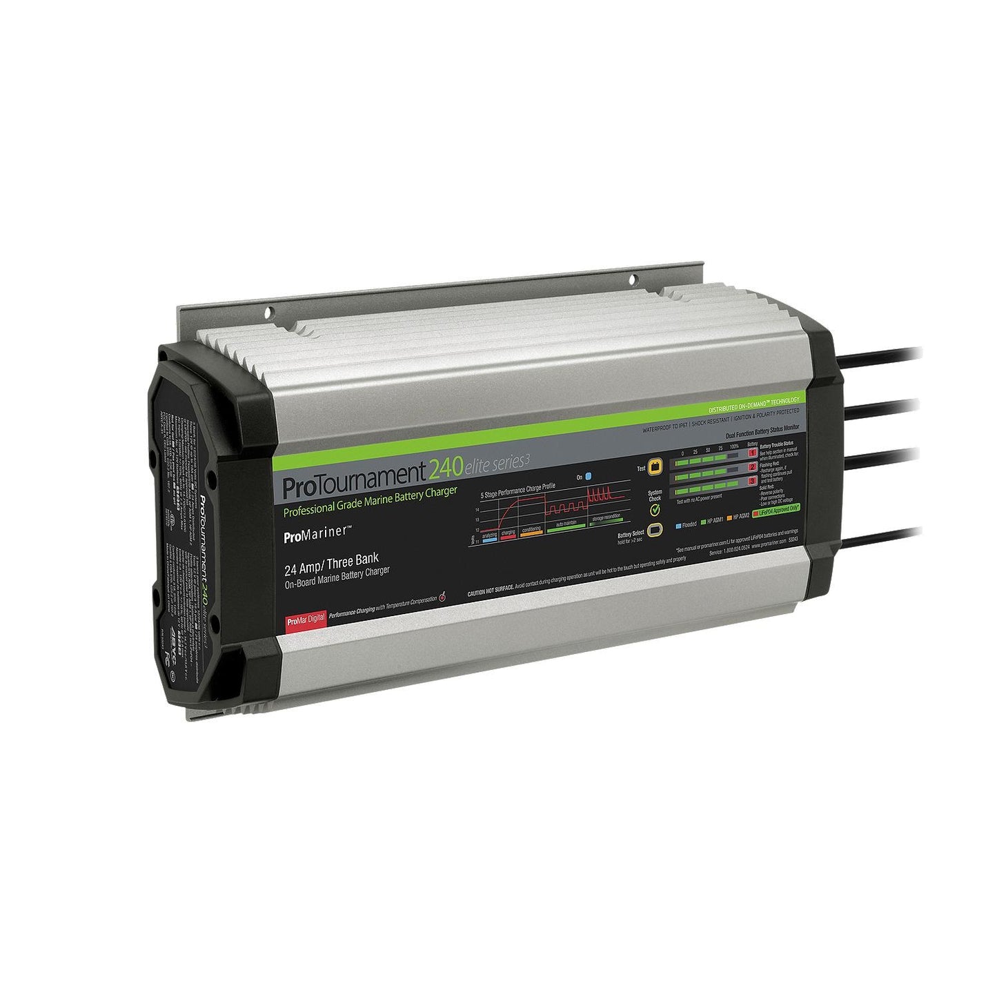 ProMariner ProTournament Elite 3 Series Battery Chargers.