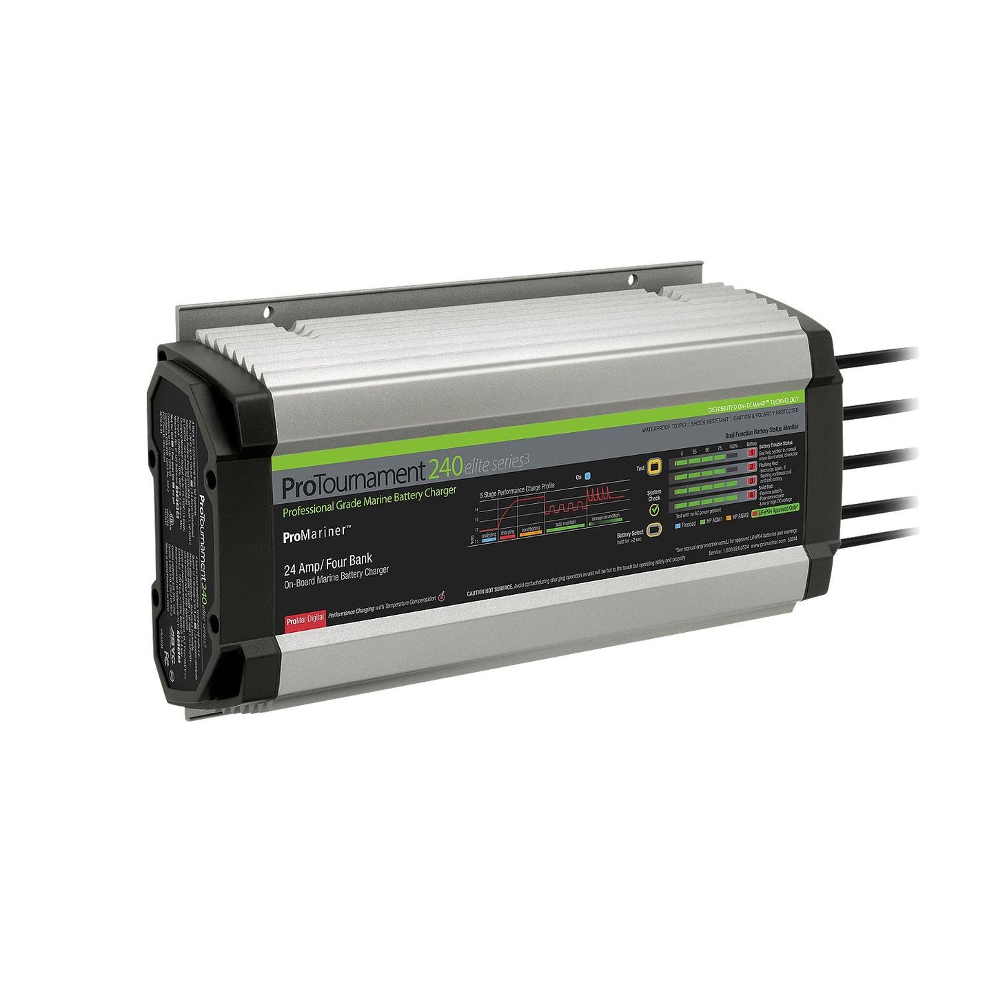 ProMariner ProTournament Elite 3 Series Battery Chargers.