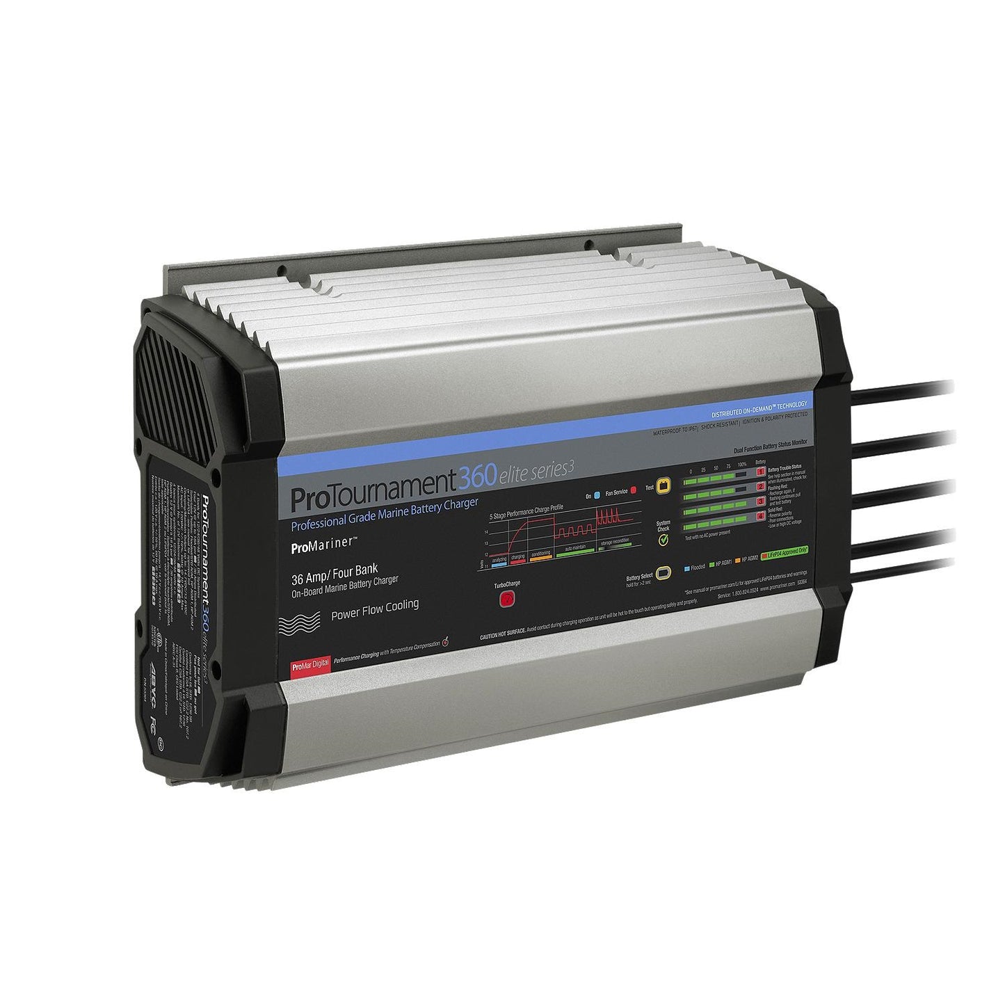 ProMariner ProTournament Elite 3 Series Battery Chargers.