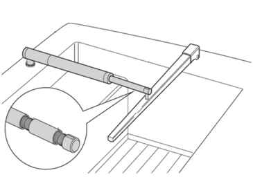 Raymarine 3in Pushrod Extensio