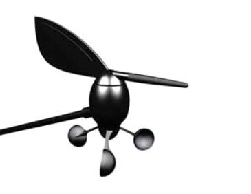 Raymarine Wired Masthead Wind Transducers.