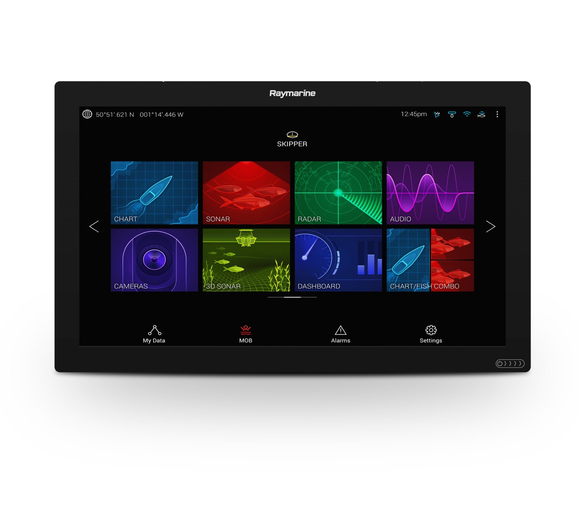 Raymarine Axiom XL MFD Series.