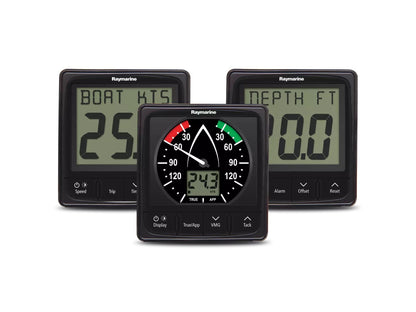 Raymarine Sailpack with ST900/P120 & P319. D800 Thru-hull Transducers Series.
