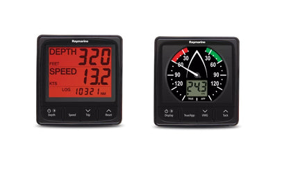 Raymarine Sailpack with ST900/P120 & P319. D800 Thru-hull Transducers Series.