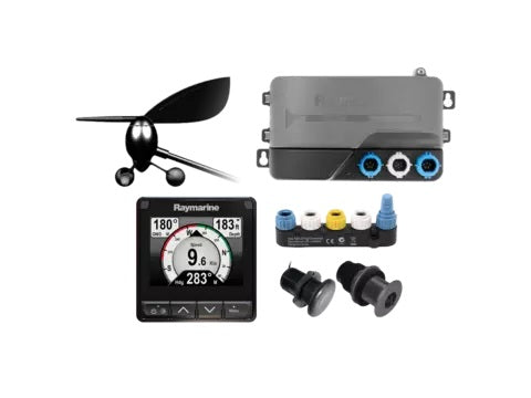 Raymarine Sailpack with ST900/P120 & P319. D800 Thru-hull Transducers Series.