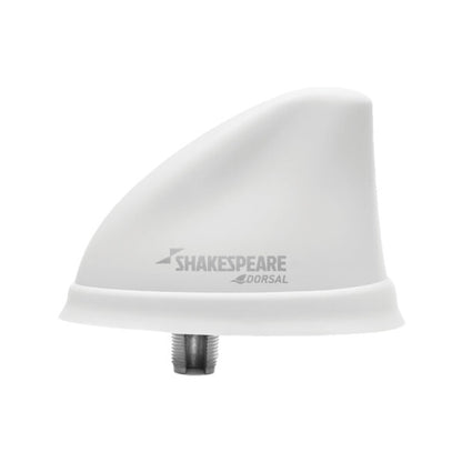 Shakespeare VHF Low Profile Dorsal Antenna 26ft RG58 Cable.