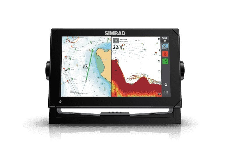 Simrad NSX30  MFD with Active Imaging Transducer.