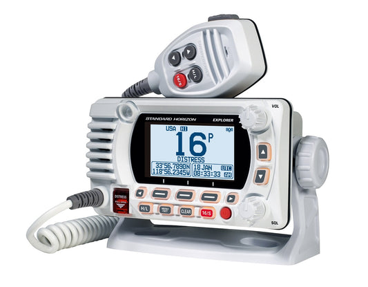 Standard Horizon  Explorer GX1800 Series GPS 25 Watt VHF.