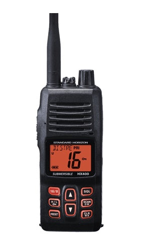Standard Horizon HX Series Handheld VHF.