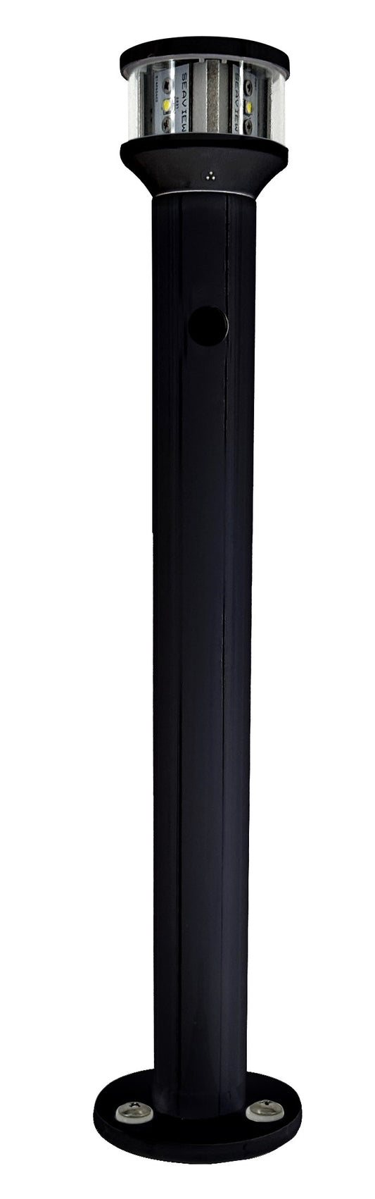 Seaview 24in Black Light Post With LTBLED12 Nav Light
