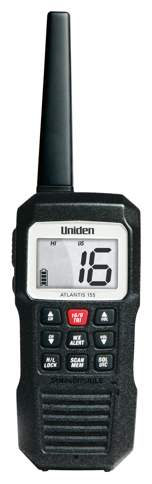 Uniden Atlantis Floating Hand Held VHF Radios.